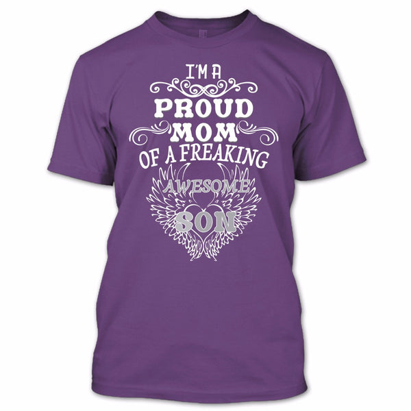 A black t-shirt with the shopify logo