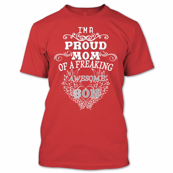 A black t-shirt with the shopify logo