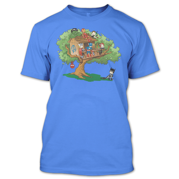 A black t-shirt with the shopify logo