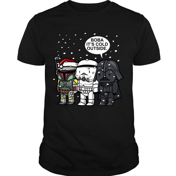 A black t-shirt with the shopify logo