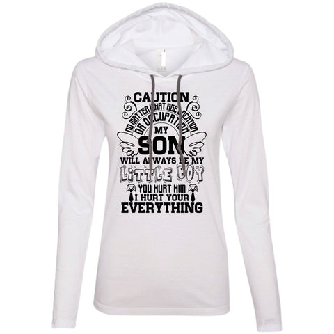 A black t-shirt with the shopify logo