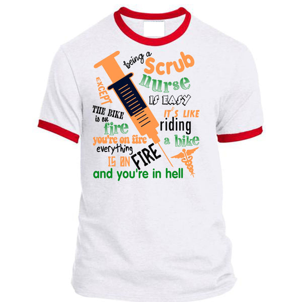 Being A Scrub Nurse Is Easy T Shirt, Being A Doctor T Shirt, Awesome T-Shirts