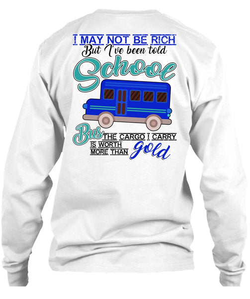 I've Been Told School Bus T Shirt, I Love Bus T Shirt