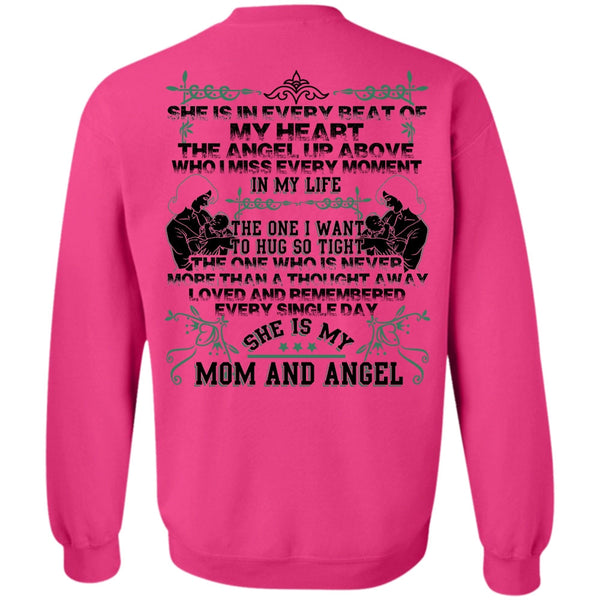 Being A Mom T Shirt, She Is My Mom And Angel Sweatshirt