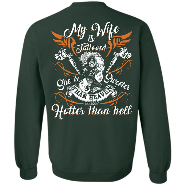 She Is Sweeter T Shirt, I Love Wife Sweatshirt