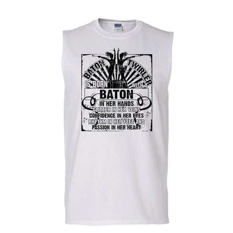 A black t-shirt with the shopify logo