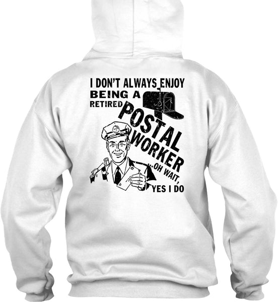 Being A Retired Postal Worker T Shirt, I Love Postman T Shirt