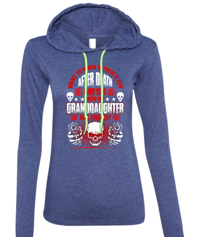 A black t-shirt with the shopify logo