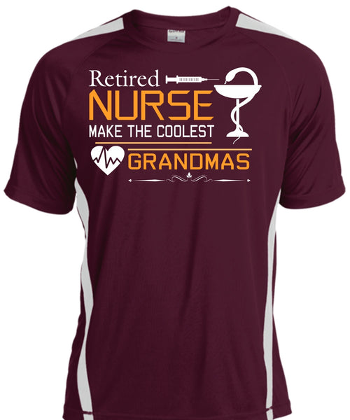 Retired Nurse Make The Coolest Grandmas T Shirt, Job T Shirt