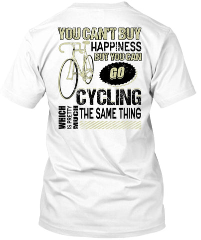 A black t-shirt with the shopify logo