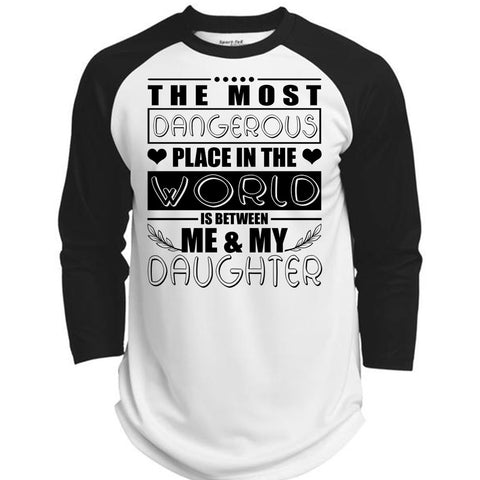 A black t-shirt with the shopify logo