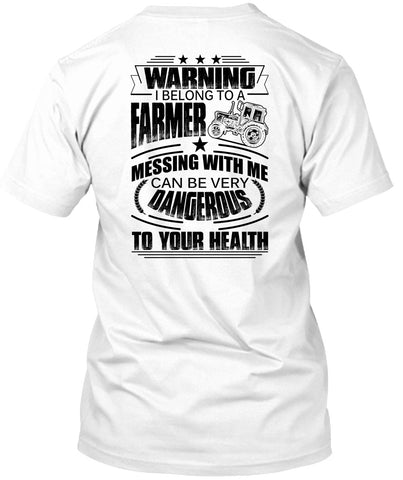 A black t-shirt with the shopify logo