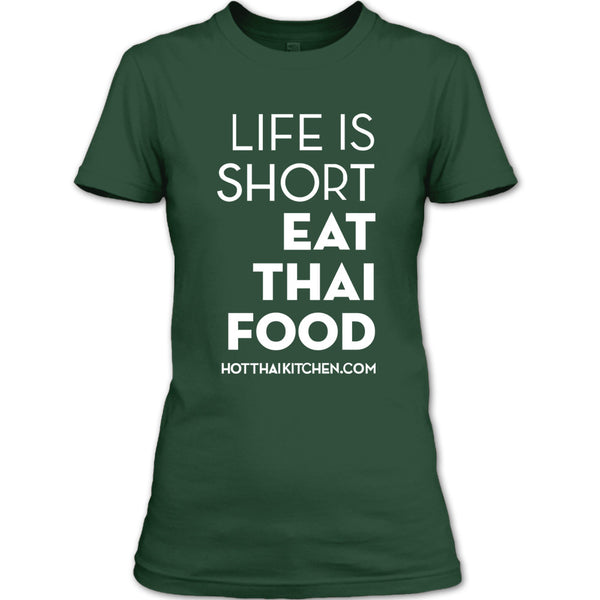 A black t-shirt with the shopify logo