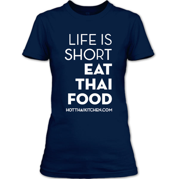 A black t-shirt with the shopify logo