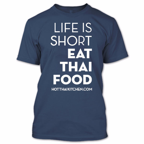 A black t-shirt with the shopify logo