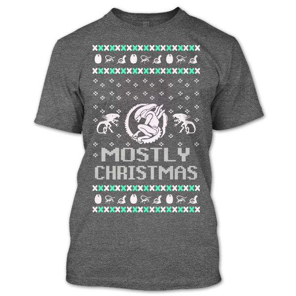 A black t-shirt with the shopify logo