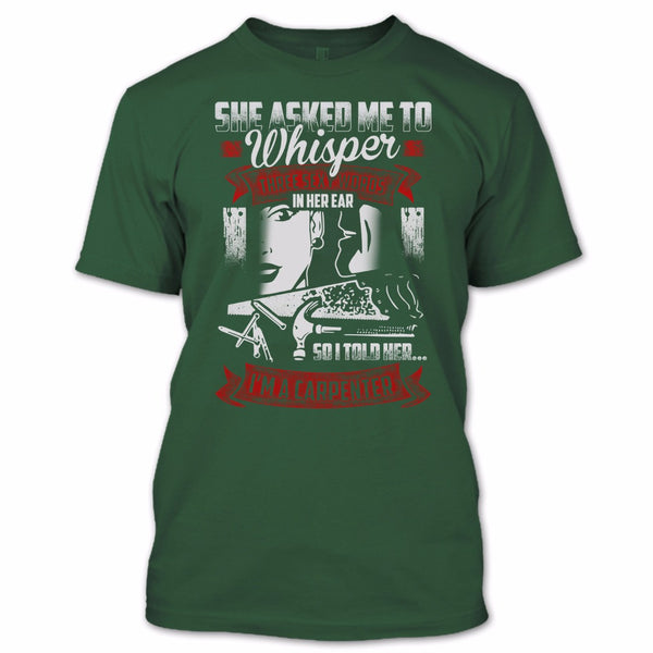 A black t-shirt with the shopify logo