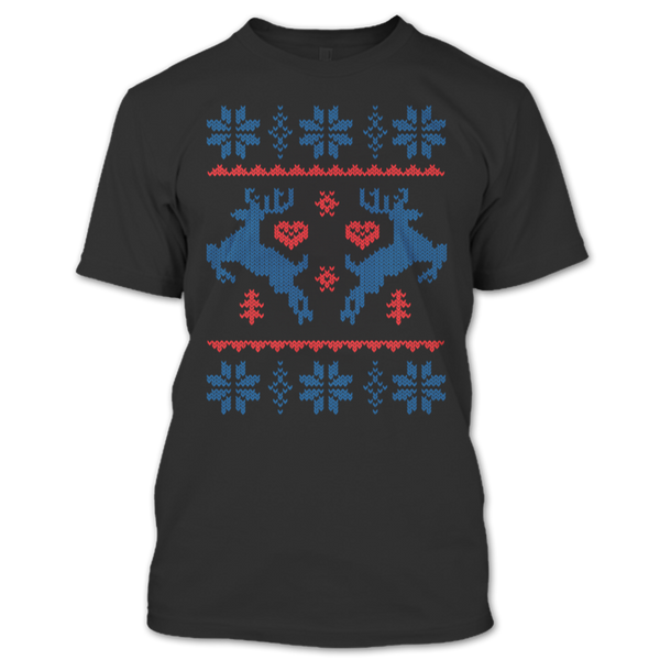 A black t-shirt with the shopify logo