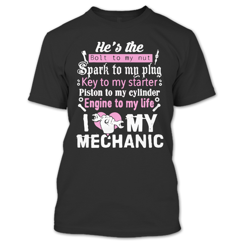 A black t-shirt with the shopify logo