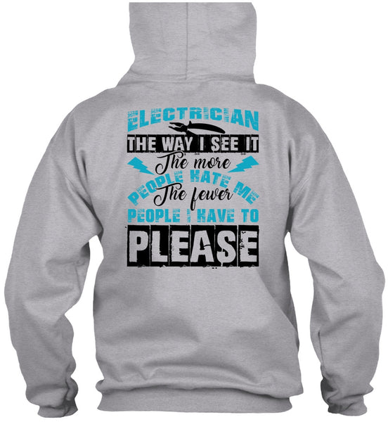 Electrician The Way T Shirt, Being An Electrician T Shirt