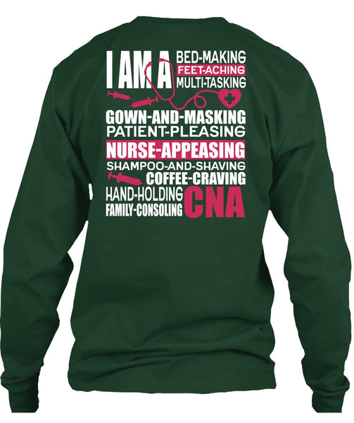 Family Consoling CNA T Shirt, Patient Pleasing T Shirt