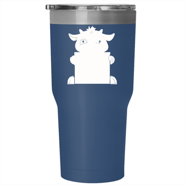 I Really Do Need All These Cows Tumbler 30 oz Stainless Steel, Cute Cows Travel Mug