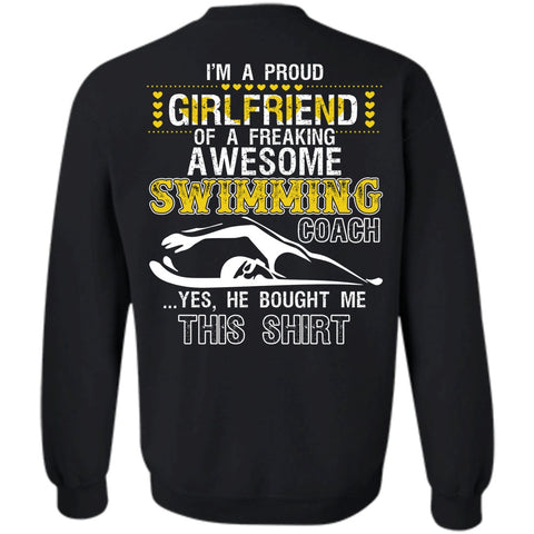 A black t-shirt with the shopify logo