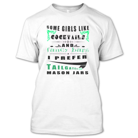 A black t-shirt with the shopify logo