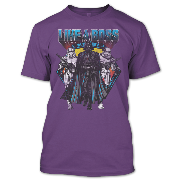 A black t-shirt with the shopify logo