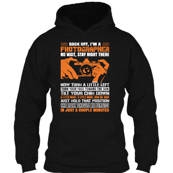 A black t-shirt with the shopify logo