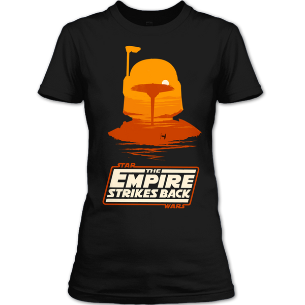 A black t-shirt with the shopify logo