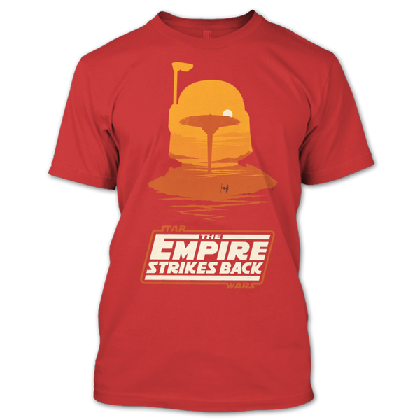 A black t-shirt with the shopify logo