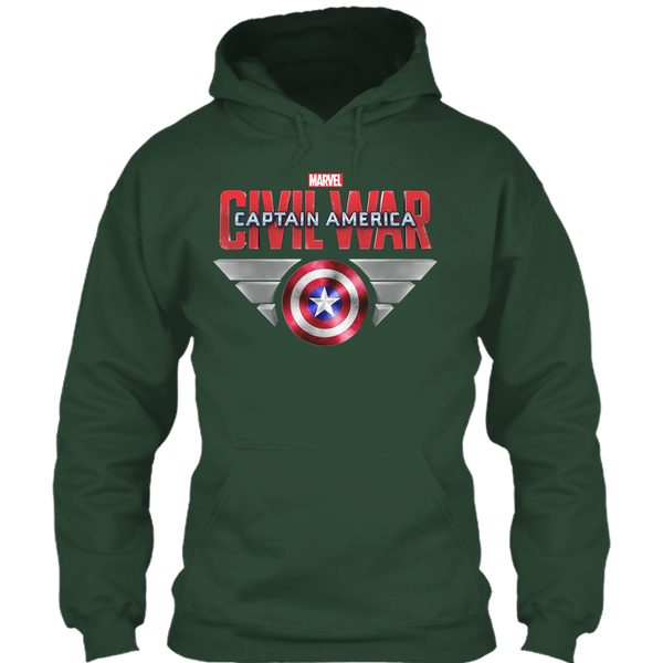 A black t-shirt with the shopify logo