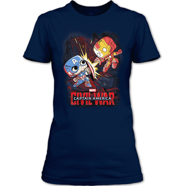 A black t-shirt with the shopify logo