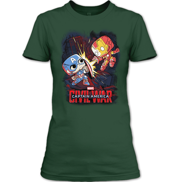 A black t-shirt with the shopify logo