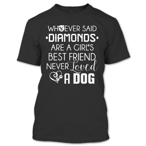 A black t-shirt with the shopify logo