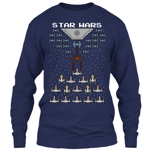 A black t-shirt with the shopify logo