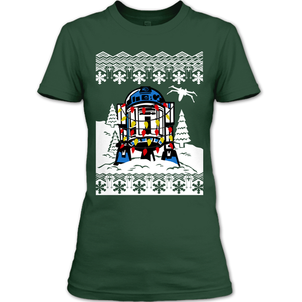 A black t-shirt with the shopify logo