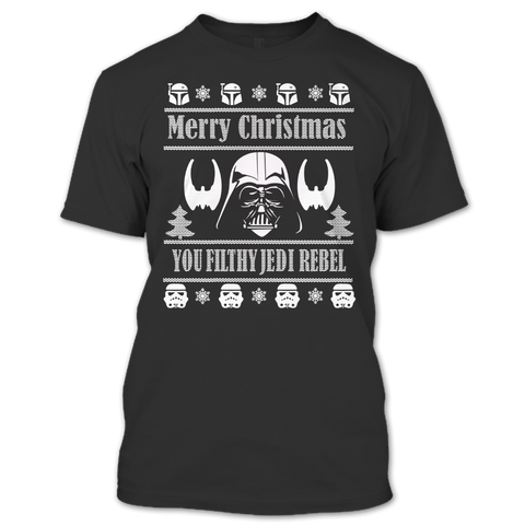 A black t-shirt with the shopify logo