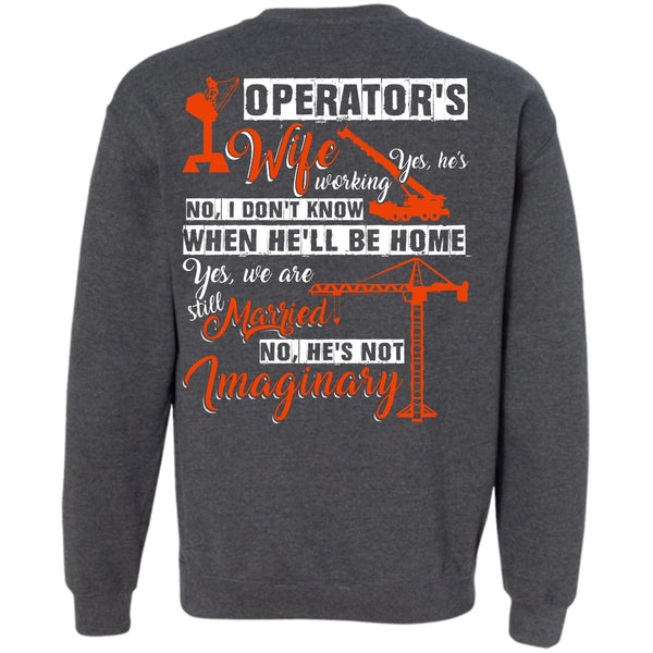 He's Not Imaginary T Shirt, I Love Wife Sweatshirt
