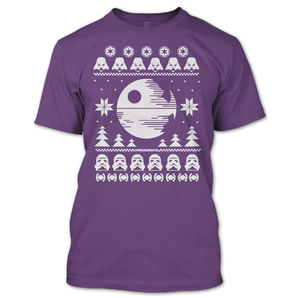 A black t-shirt with the shopify logo