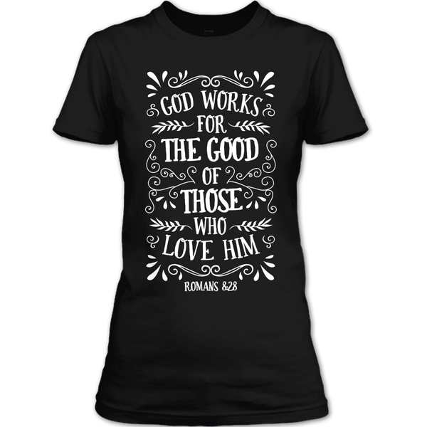A black t-shirt with the shopify logo