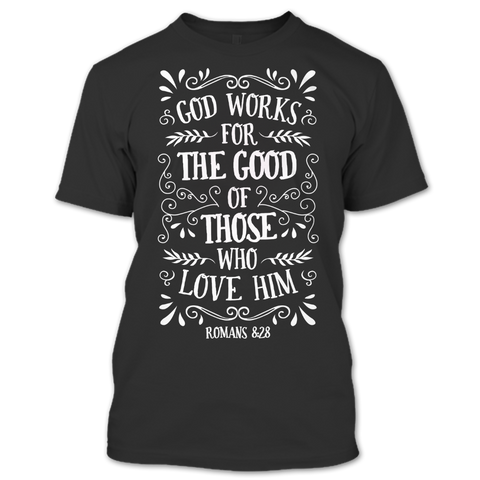 A black t-shirt with the shopify logo