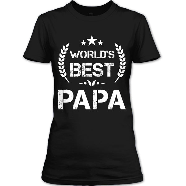 A black t-shirt with the shopify logo