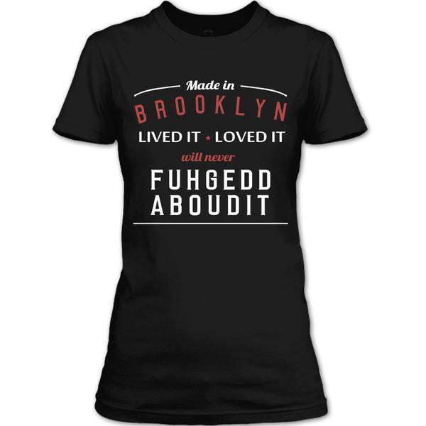 A black t-shirt with the shopify logo