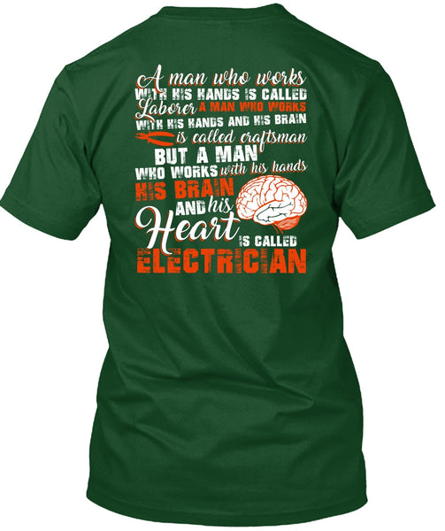His Heart Is Called Electrician T Shirt, I Love Electrician T Shirt
