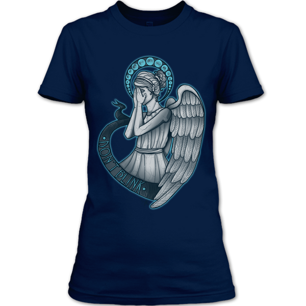 A black t-shirt with the shopify logo