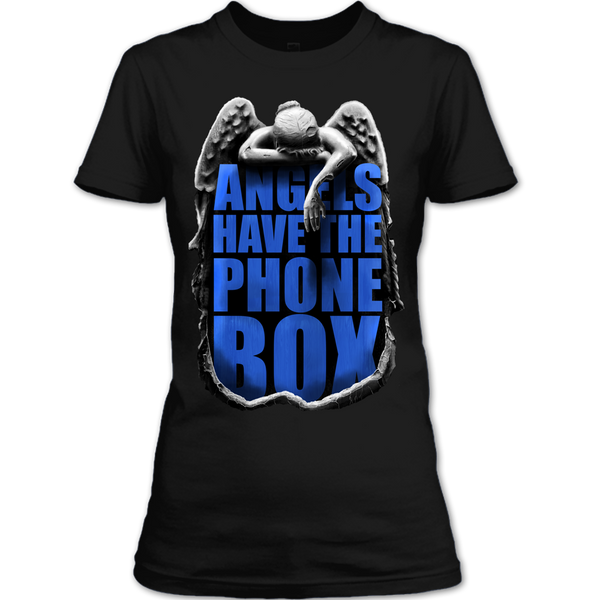 A black t-shirt with the shopify logo