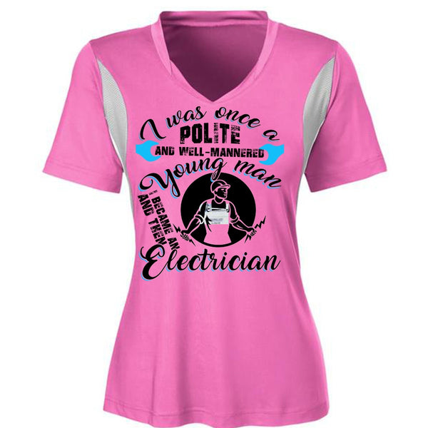 I Became An Electrician T Shirt, Being An Electrician T Shirt, Awesome T-Shirts