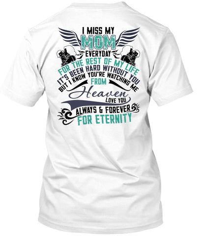 A black t-shirt with the shopify logo